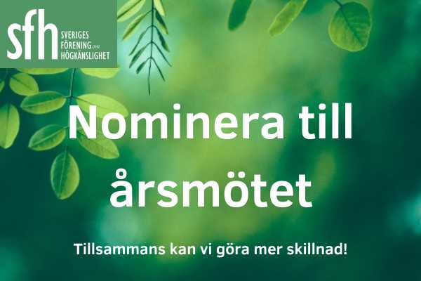 image: Nominera till årsmötet!